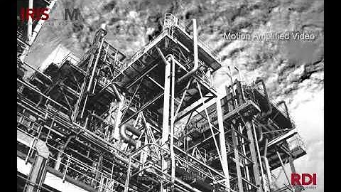 IRIS M™ - Motion Amplification® - Structural Vibration Problem