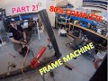 Blue Line Garage - Custom Made Auto Frame Machine for Automotive Frame Repair - (Part 2)