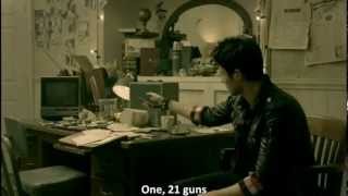 Video thumbnail of "Green Day   21 Guns  + Letra"