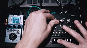 Exploring Black Holes 19122016 No.05 [2x SpaceHole] // Korg Monotribe & Zoom MS-70CDR