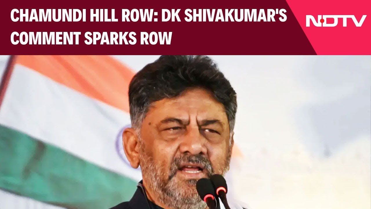 Karnataka News | Chamundi Hill Row: DK Shivakumar's Comment Sparks BJP Backlash
