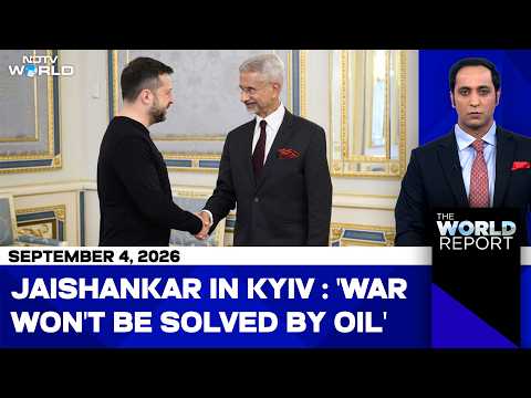 Jaishankar Meets Zelenskyy In Kyiv Amid Russia Ukraine War | Jaishankar Heads To Poland Next