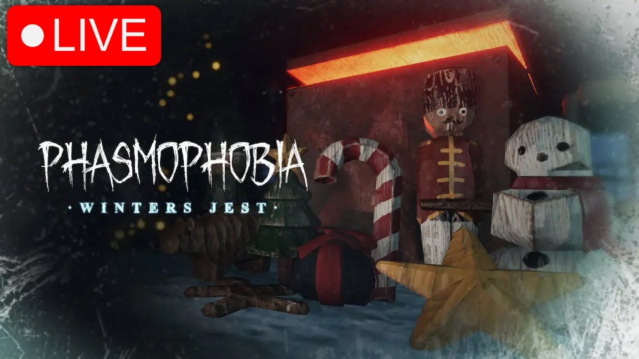 2025 Winter's Jest Holiday Event Is HERE! | Phasmophobia LIVE