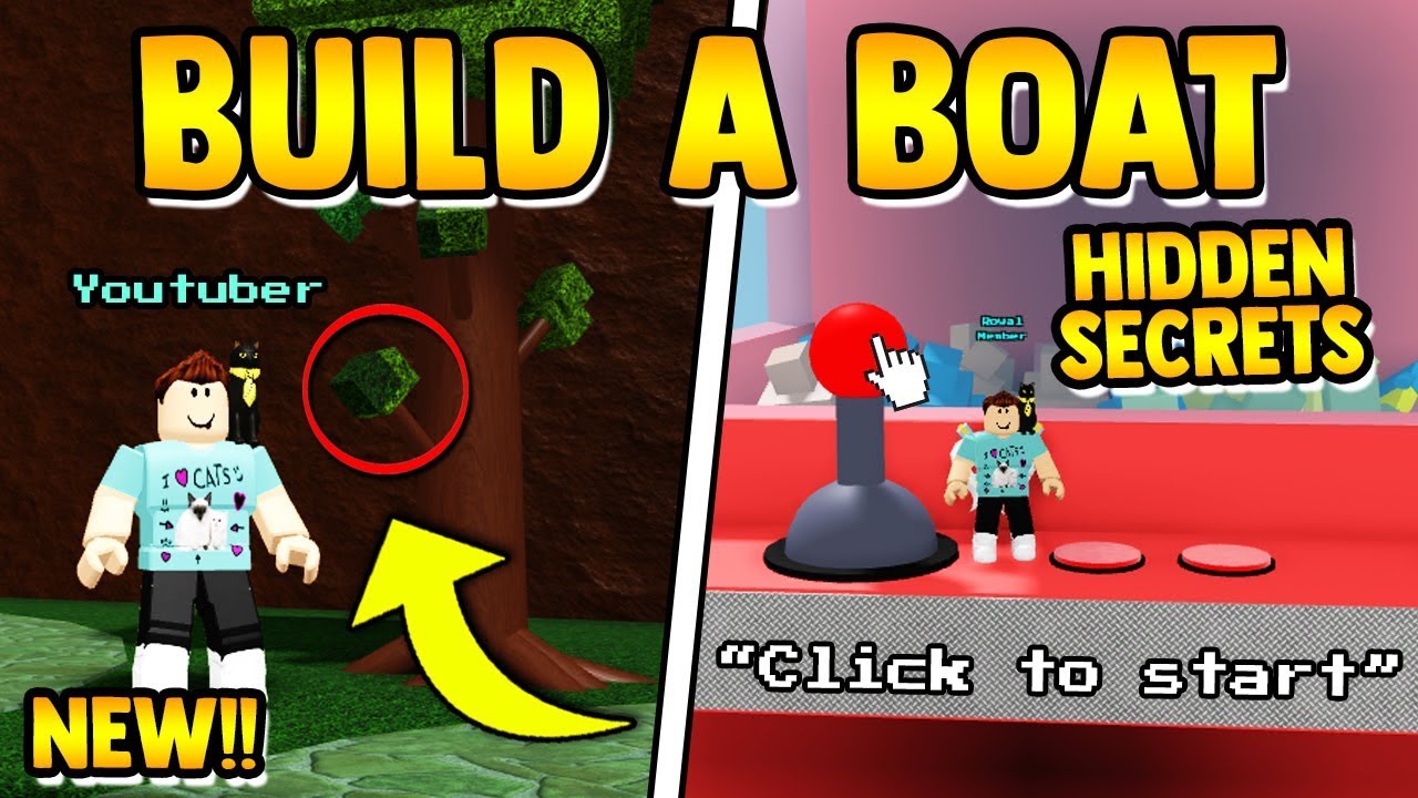 New Hidden Secrets You Missed Build A Boat For Treasure