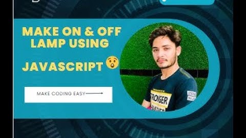 Light Bulb On and Off Toggle Switch using Html CSS Only | & JavaScript