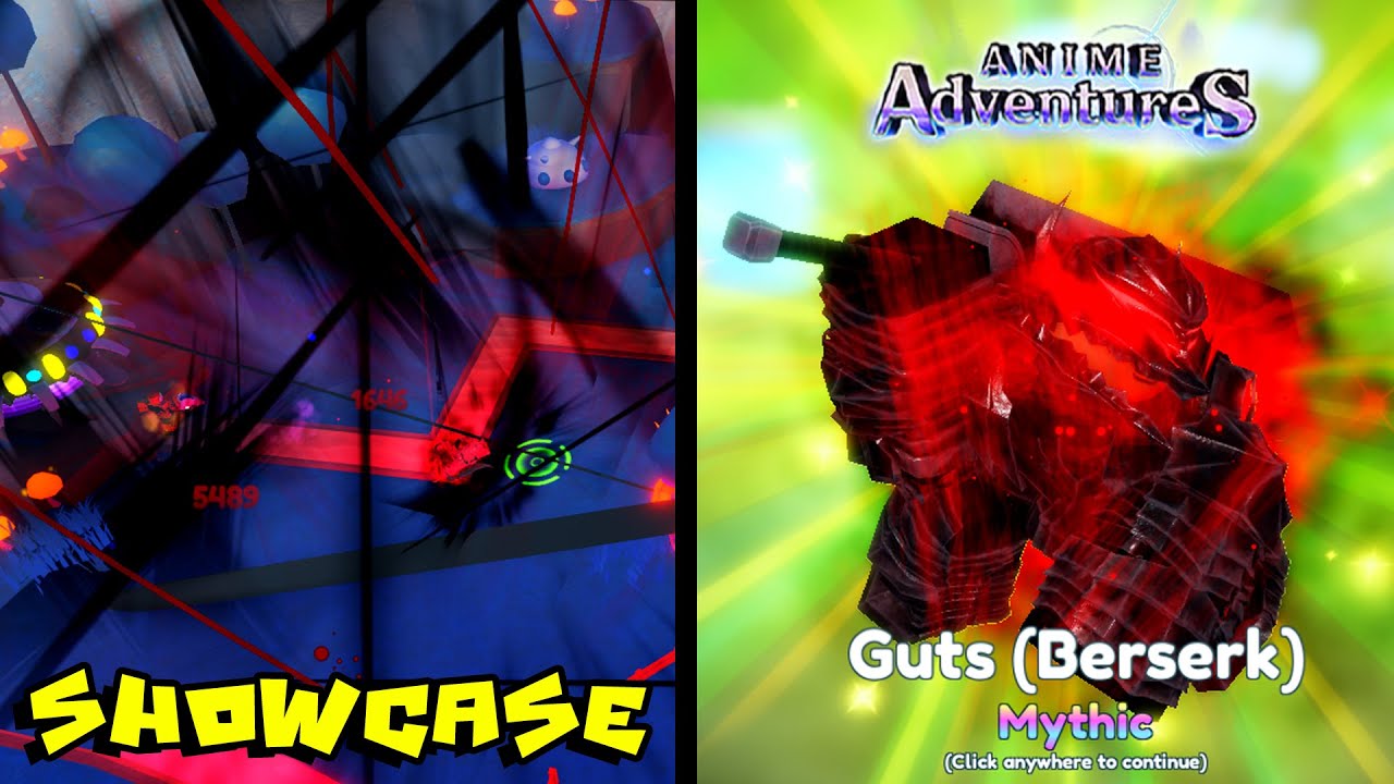 How to get Guts in Anime Adventures & Evolve to Guts Berserk - Pro Game  Guides