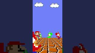 Add more Yoshis? #pixelart #supermarioanimation #mario #meme #shorts #yoshi #redyoshi #blueyoshi
