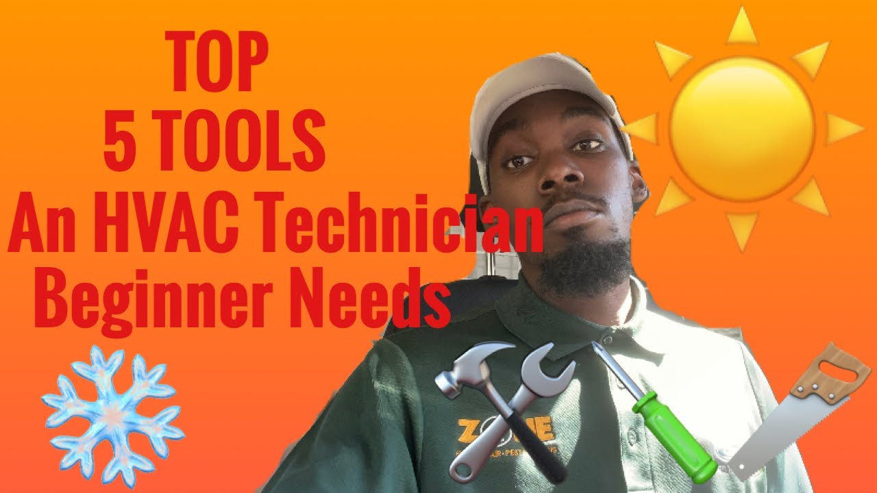 TOP 5 TOOLS An HVAC Technician Beginner Needs (Residential) - YouTube