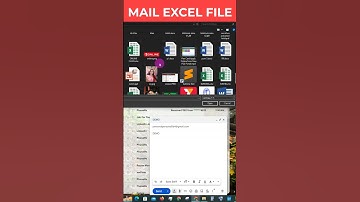MAIL EXCEL FILE || #excelshort #mail #excelshort  #viralshort #excel #msoffice #exceltricks