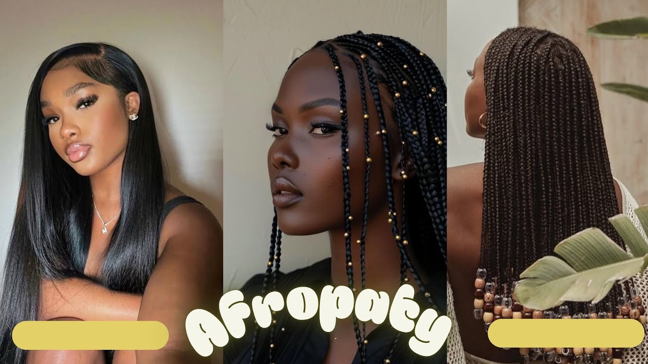 Ideias de tranças e laces no estilo afropaty ✨🪙☀️
