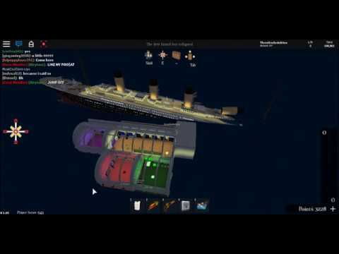Roblox Titanic 2 0 Sinking With Sleeping Sun