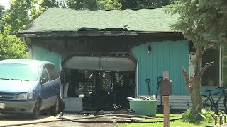 Deerfield house fire displaces residents