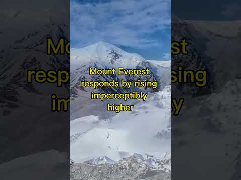 Mount Everest Grows Approximately 4mm Taller Each Year