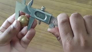 Physics Practical class 11th ( Vernier callipers introduction)