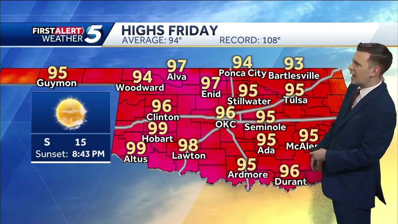 FORECAST: Heating up this weekend across Oklahoma (July 18, 2025) - YouTube