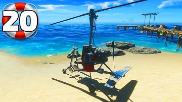 Stranded Deep - Part 20 - FLYING A GYROCOPTER