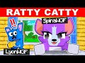 GATTO CONTRO TOPO SU RATTY CATTY IN MINECRAFT!