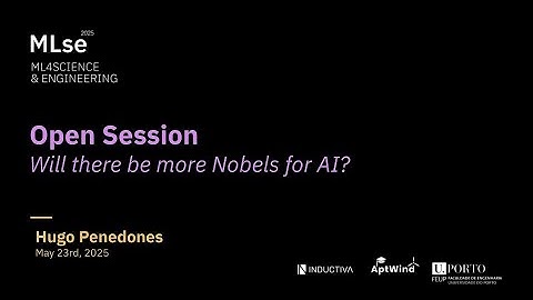 Hugo Penedones: Will there be more nobels for AI? | MLse 2025 Keynote