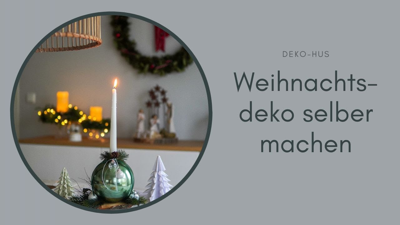 4 DIY Ideen zu Weihnachten YouTube