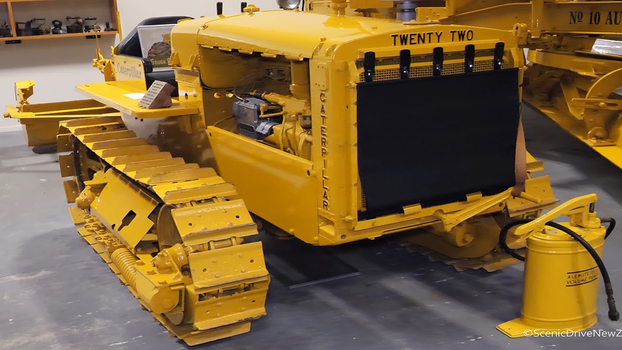 1936 Caterpillar Twenty Two Crawler Tractor with a Killefer Scraper