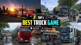 NEW !! Top 5 Best Truck Driving Games for Android & IOS 🤩 screenshot 4