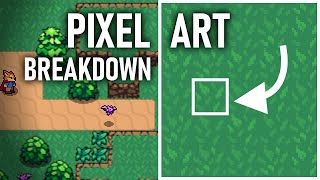 Pixel Art Tutorial - Action RPG Grass Tileset