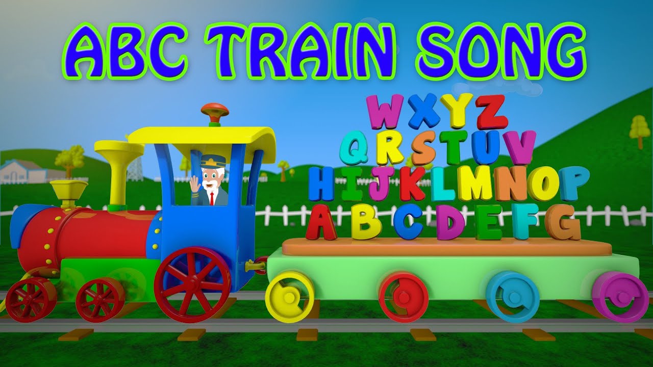 ABC Train Song | Alphabet Song | Nursery Rhyme for Kids and Children's