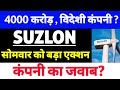 suzlon energy latest news,suzlon energy latest news today,Suzlon energy news, ये कैसा खबर है?