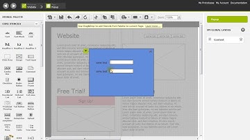 Pidoco explained: creating a popup window
