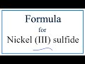 Nickel and Sulfide Compounds