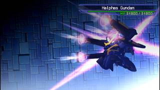 SD Gundam G Generation Overworld ~GGH-001 Halphas Gundam All Attacks~ @BassGSnewtype