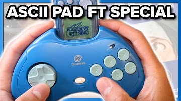 ASCII Pad FT | The best fightpad for the Sega Dreamcast?