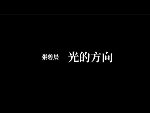 張碧晨 光的方向 長歌行 主題曲 歌詞版 中文字幕