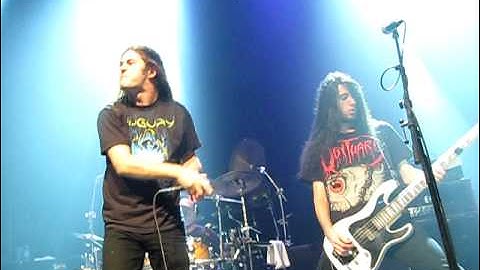 Warbringer- Jackal: Monsters Of Death Tour Live at Gramercy in NYC 11/07/2009