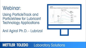 Using ParticleTrack and ParticleView for Lubricant Technology Applications - Webinar Presentation