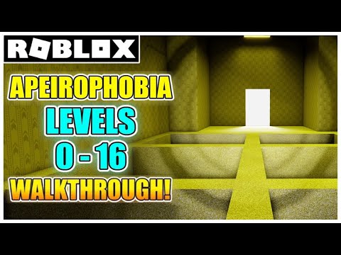 Apeirophobia - Level 0 to 16 | Full Walkthrough (HOW TO BEAT) *Escaping The Backrooms* [ROBLOX]