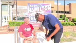 THE SAVANAH ELEPHANT INTERVIEWS WITH HAMILTON FOR SHERIFF & TRAVERS D-3 SCHOOL BOARD CANDIDATE 