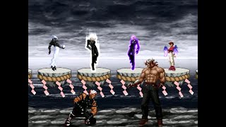 KOF MUGEN !! Constantine ( Krizalid ) X4 VS Sasin ( Rugal ) X4 [+Link Stage]