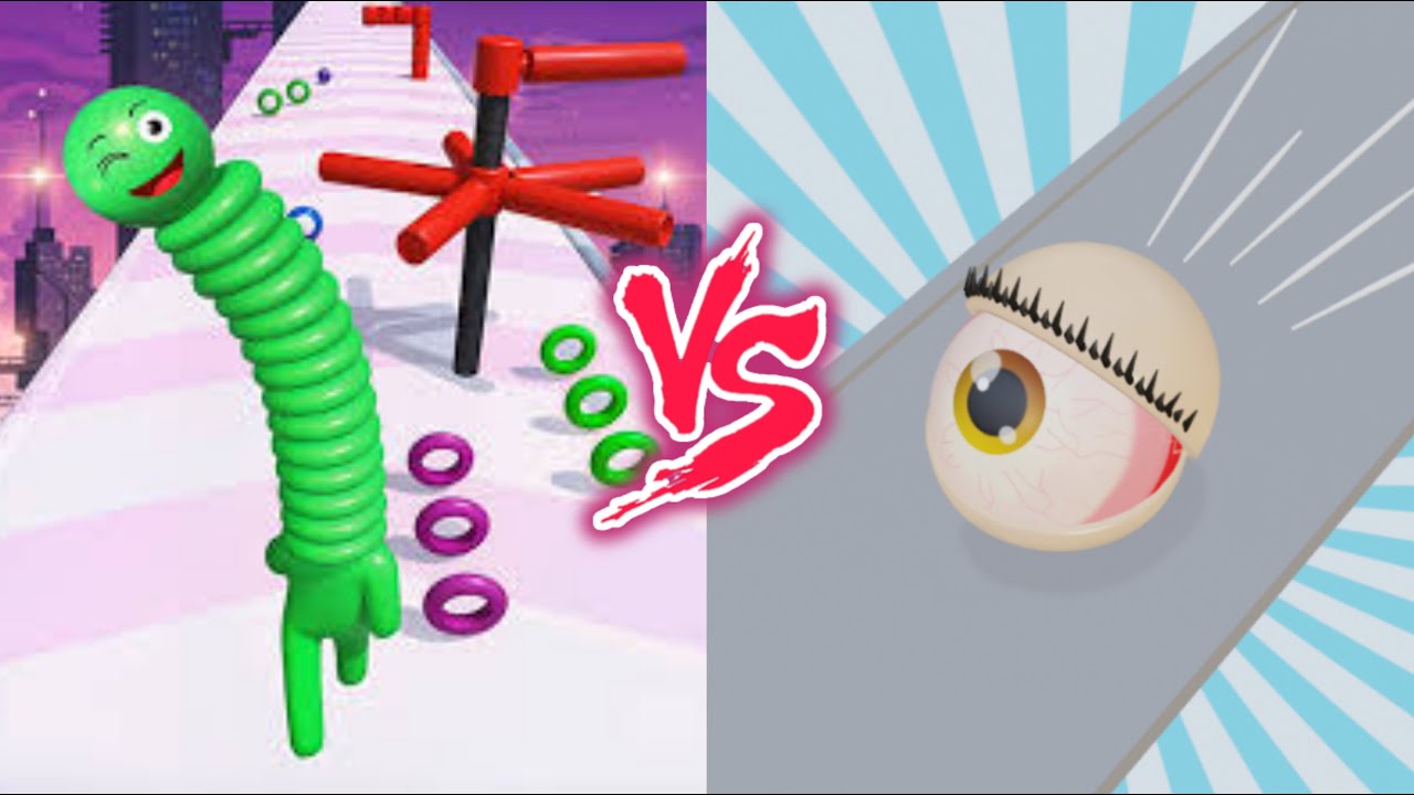 Long Neck Run VS Eyeball Stack-All Levels SpeedRun Gameplay Android iOS Ep1