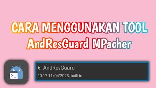 Cara melindungi sumberdaya aplikasi menggunakan tool MPacher screenshot 5