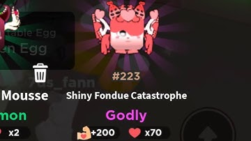 shiny godly lol | Roblox: Devious Lick Simulator