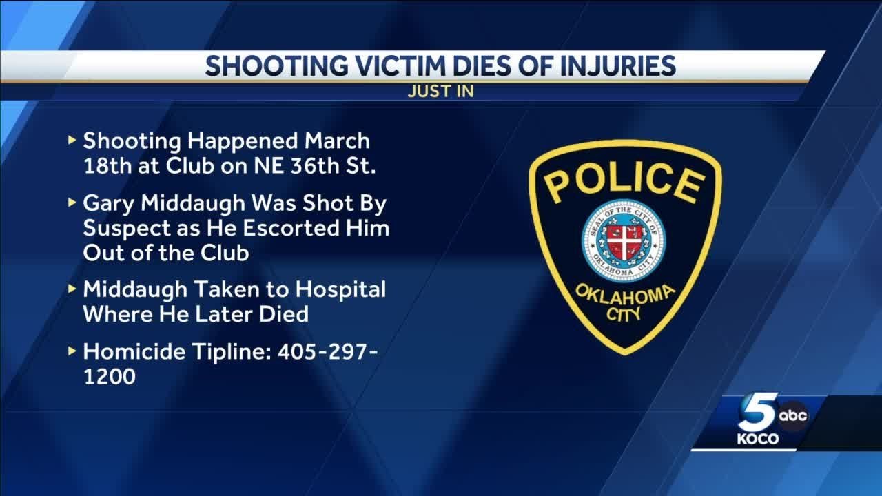 Security guard dies more than week after being shot at Oklahoma City ...
