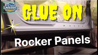 How to Glue On Car/Truck Rocker Panels - No Welding!