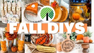 🍁30+ Fall Dollar Tree DIYS & Crafts to COZY up your home! (easy, $1 diys to make now!)🍁