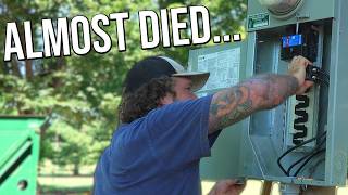 This is why you should call an electrician . . .
