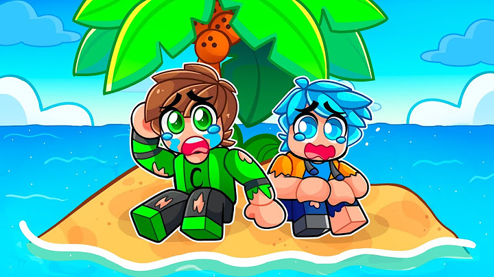 CADRES FICOU PRESO EM UMA ILHA NO ROBLOX