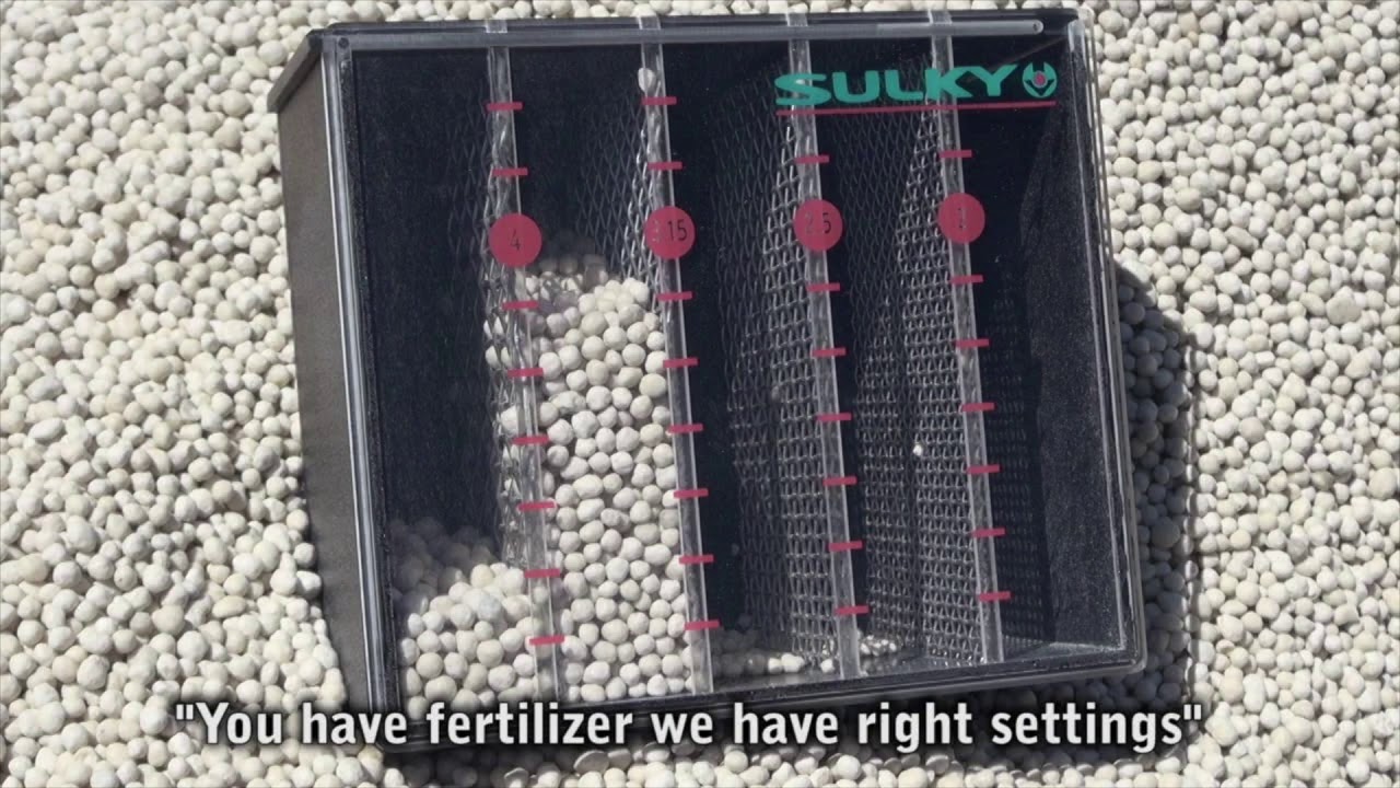 Sulky DX30 Spreader Fertitest