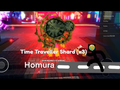 time traveller shard chance anime adventure