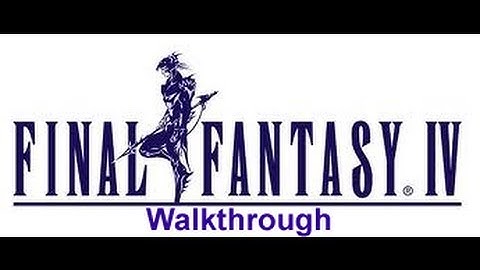 FINAL FANTASY IV Walkthrough Boss Battle Cagnazzo Part 22 For PS1