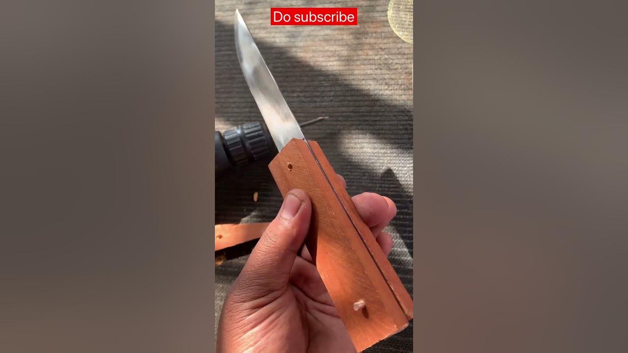 How to recycle knife makeknife makingshortsytshorts youtubeshorts treanding YouTube